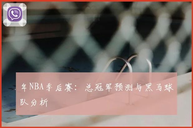 年NBA季后赛:总冠军预测与黑马球队分析